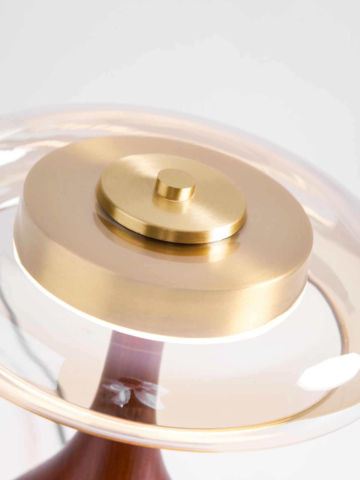 Veyra Modern Glass LED Table Lamp