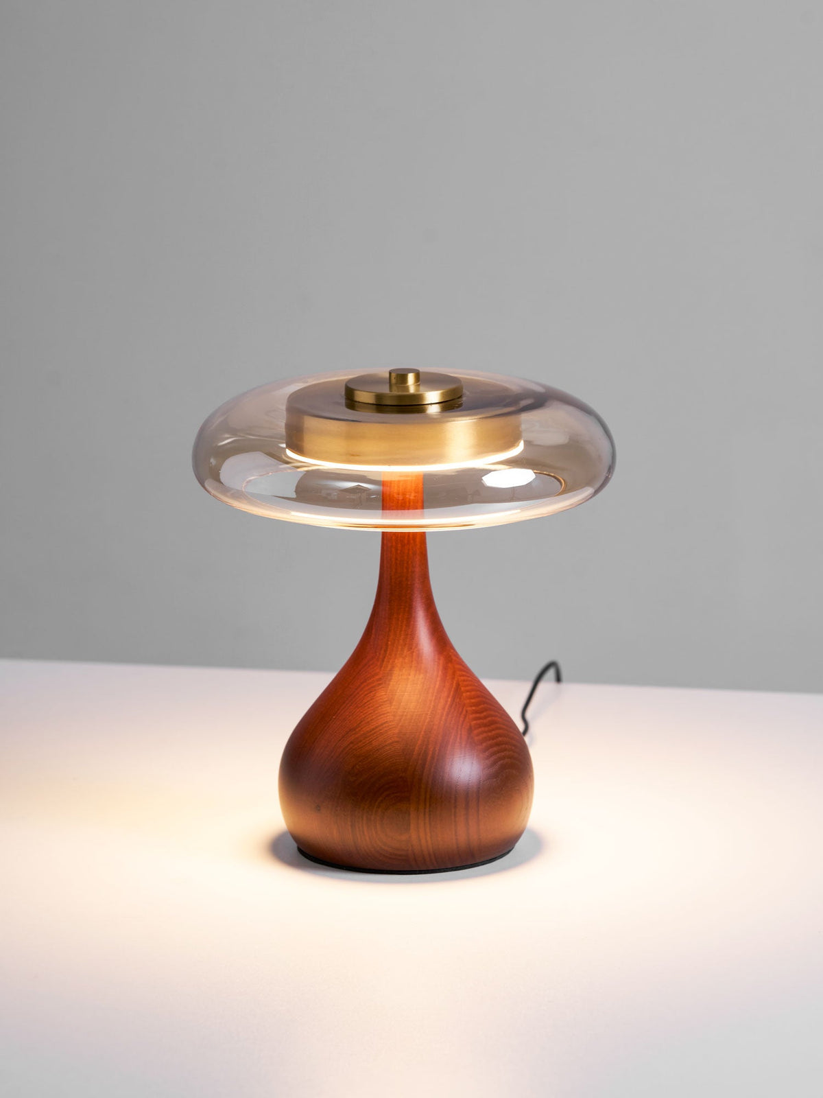 Veyra Modern Glass LED Table Lamp