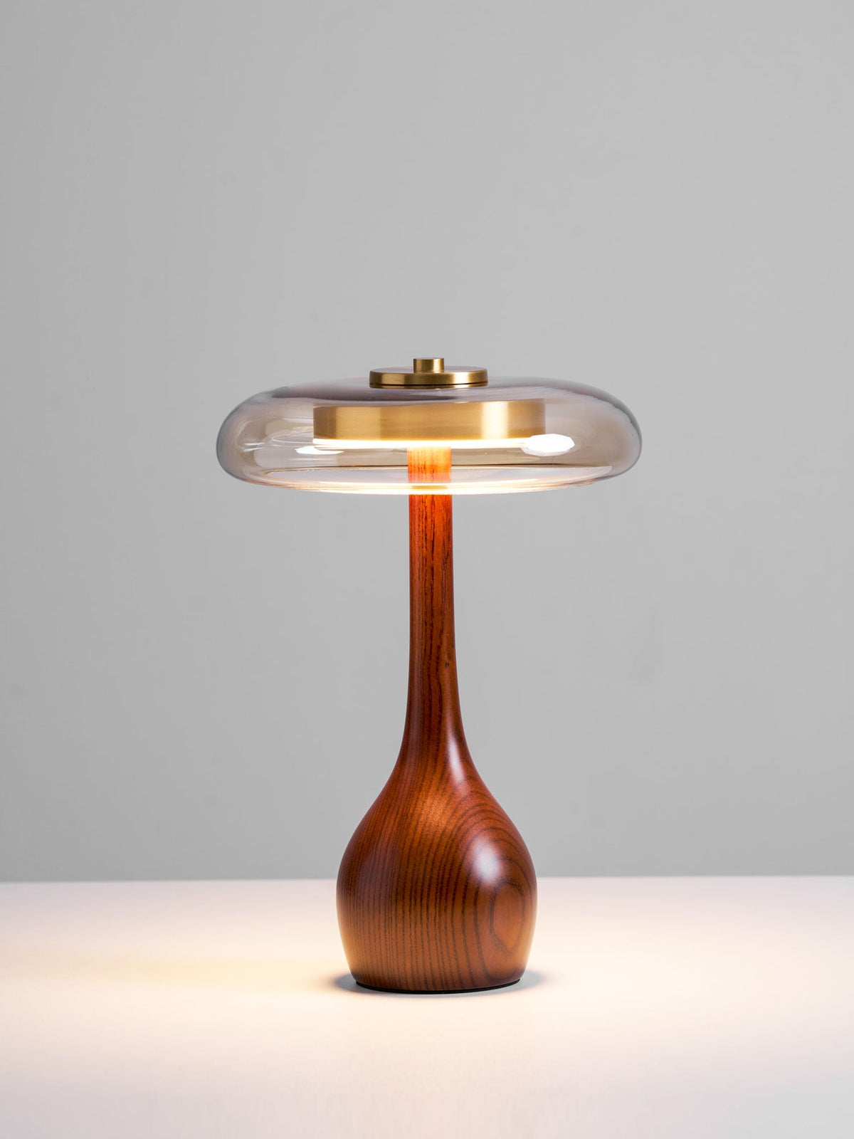 Veyra Modern Glass LED Table Lamp