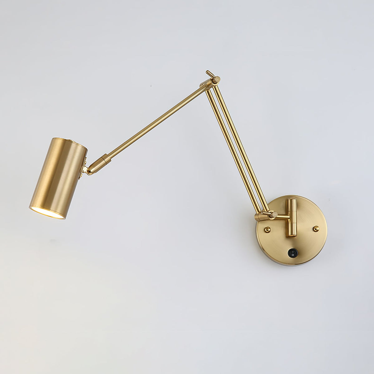Swing Arm Industrial Wall Sconce
