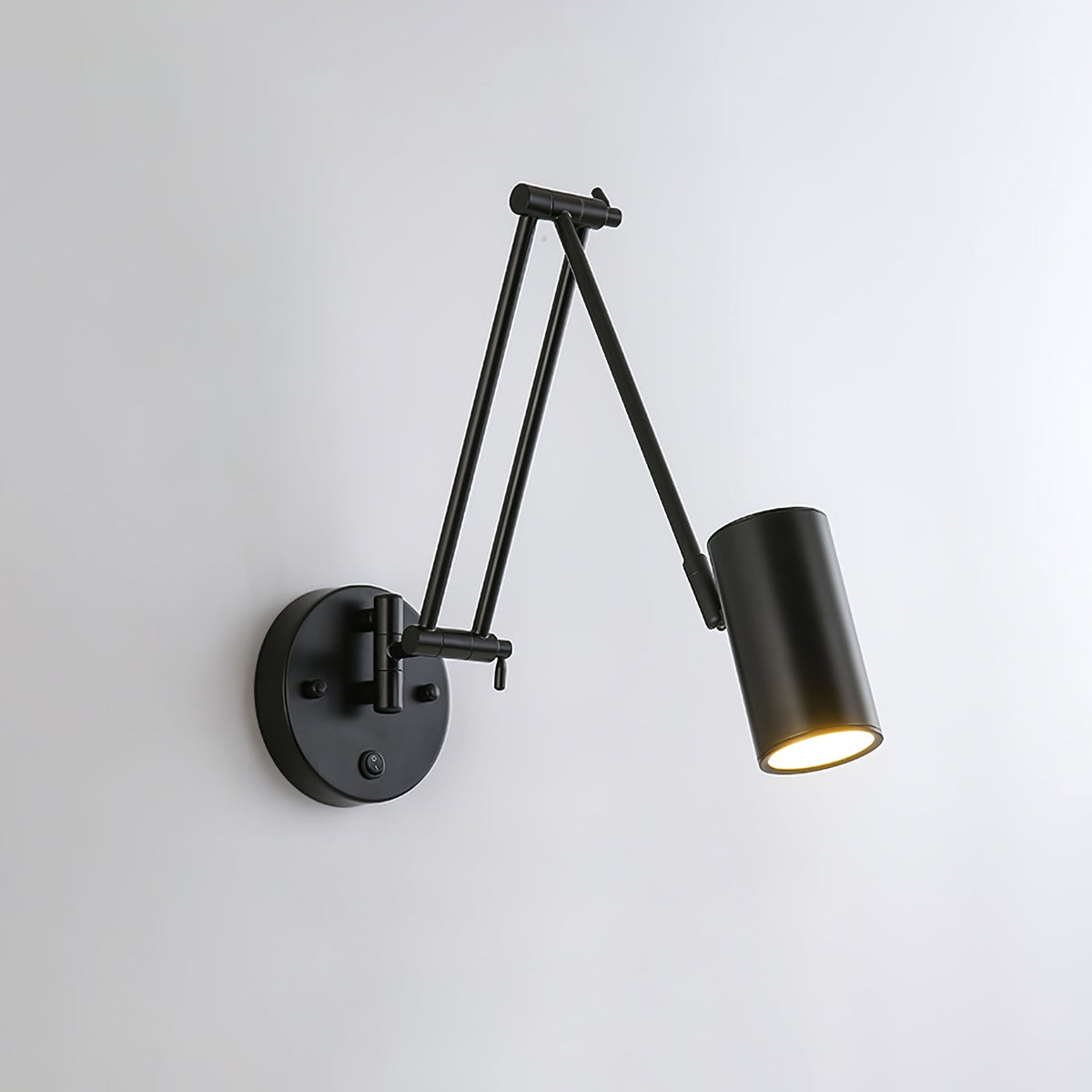 Swing Arm Industrial Wall Sconce