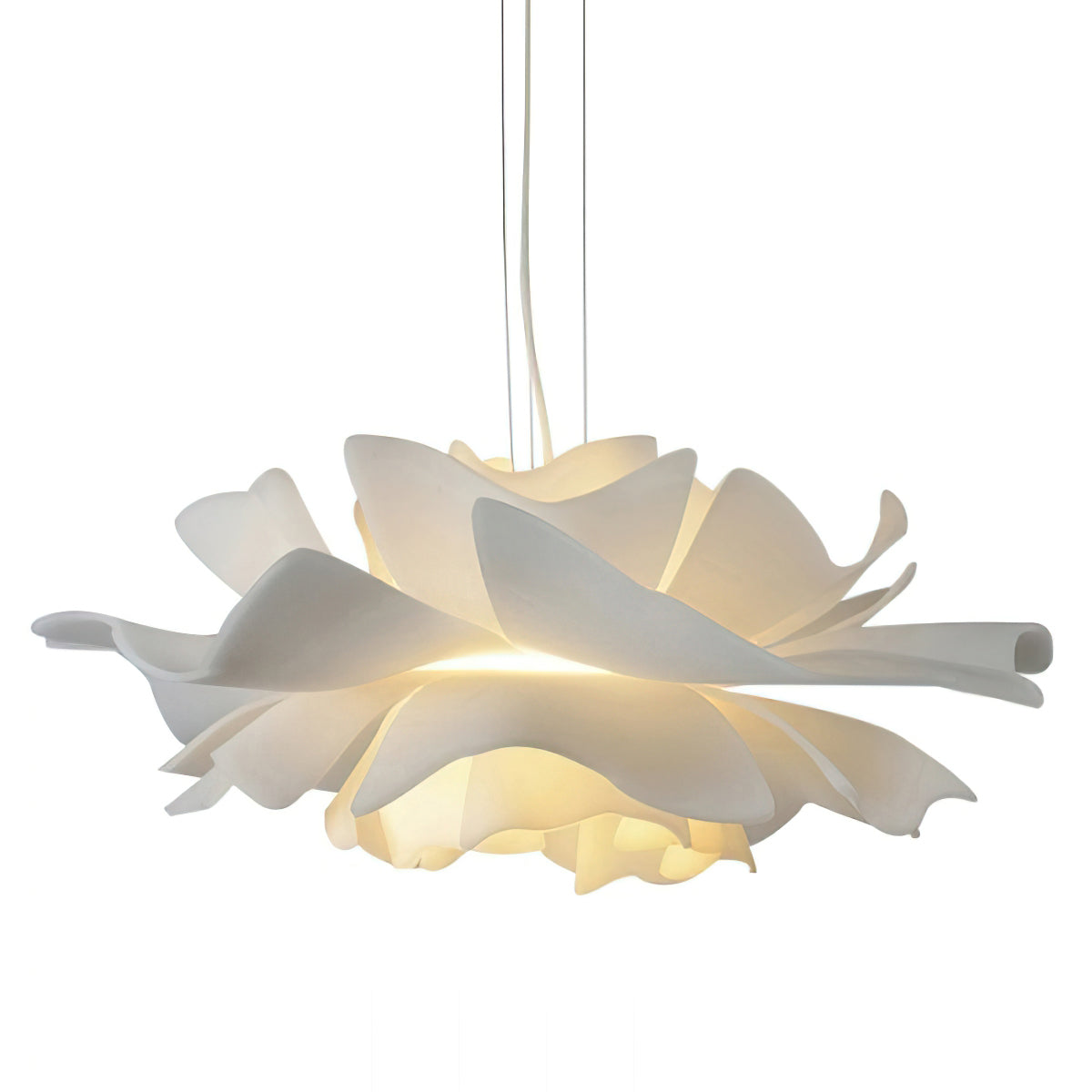 Lotus White Acrylic Pendant Light