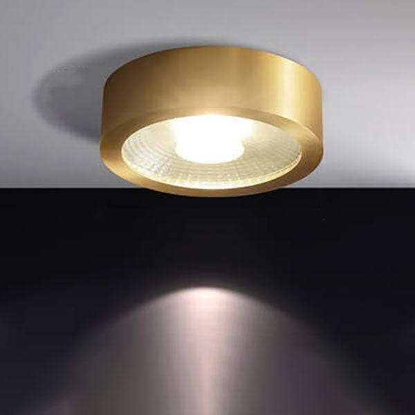 Ultra Thin Copper Flush Mount Light