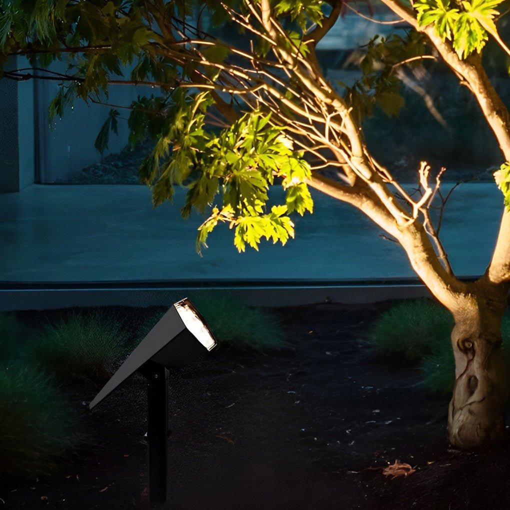 Adjustable Solar Spike Spotlight