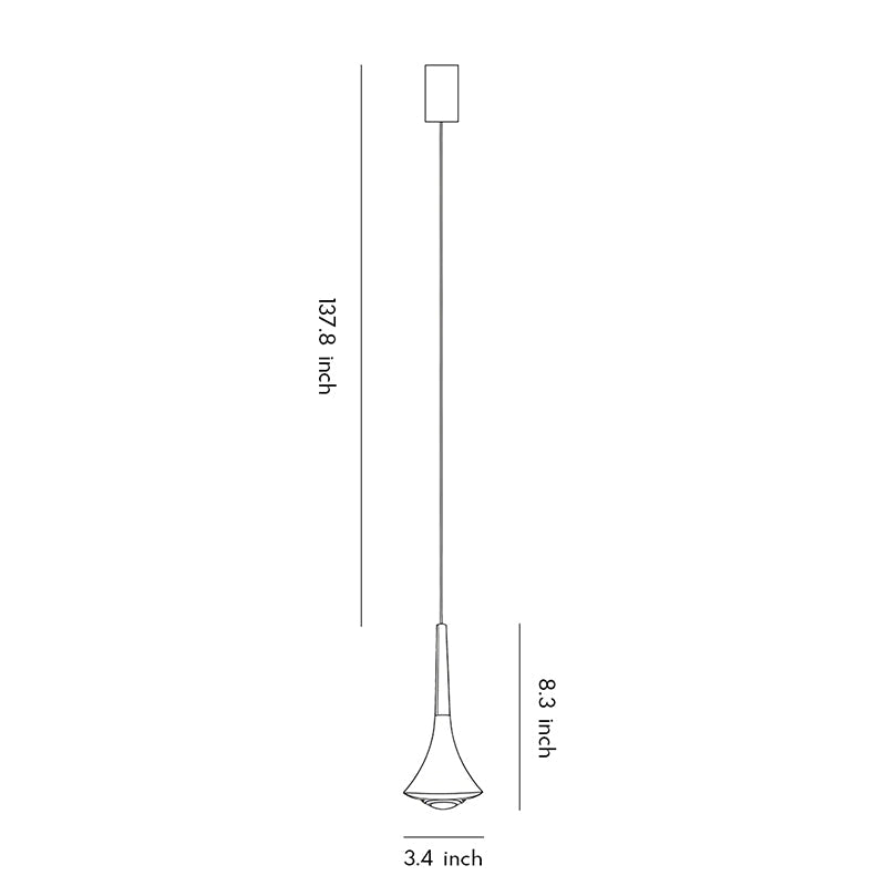 Teardrop Mini Pendant Light