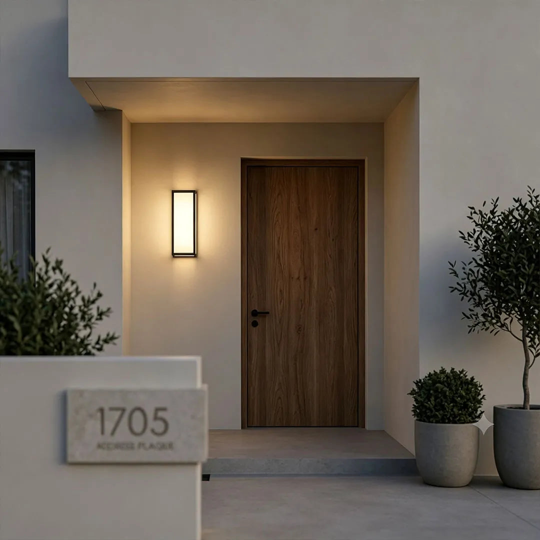 Motion Sensor LED Outdoor Wall Light