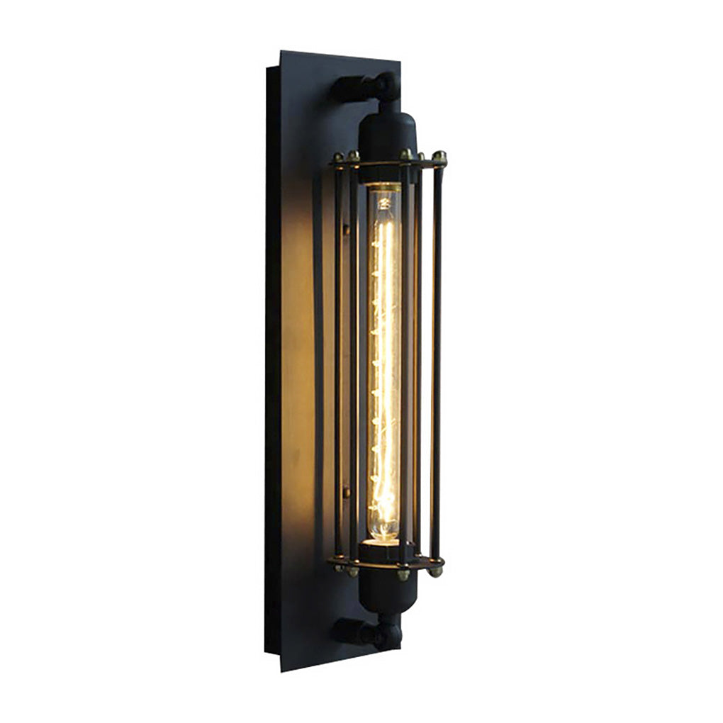 Vintage Industrial Iron Wall Sconce
