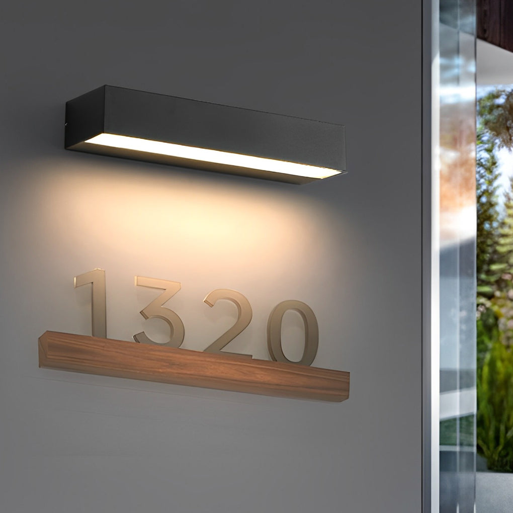 Minimalist LED Outdoor Wall Washer Light