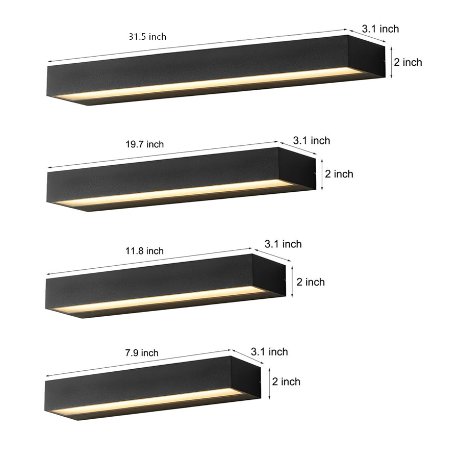 Minimalist LED Outdoor Wall Washer Light