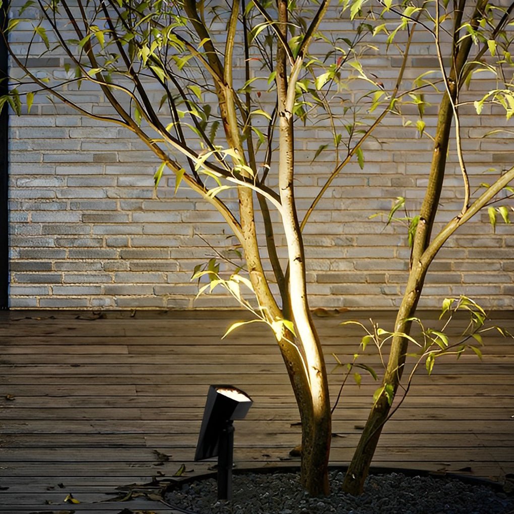 Adjustable Solar Spike Spotlight