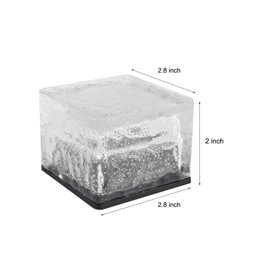 Solar Ice Cube Outdoor Step Lights