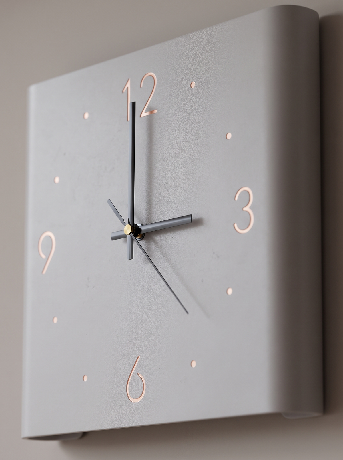 Wall Clock Lamp image with text slot 1