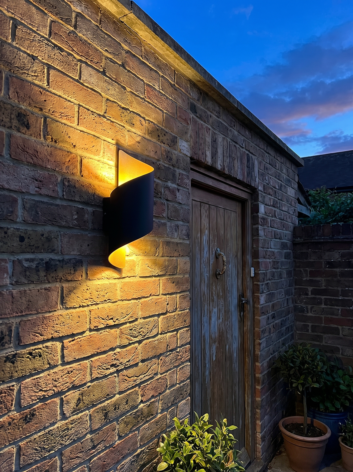Spiral Wall Light image with text slot 2