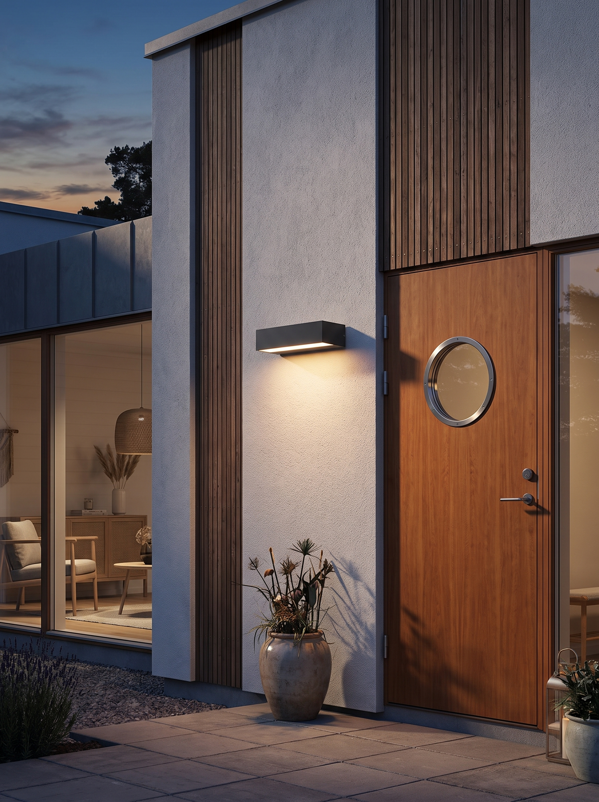 Exterior Porch Bar Light image with text slot 3