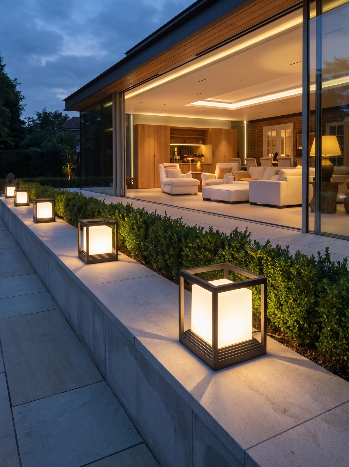 Garden Pedestal Light image with text slot 3