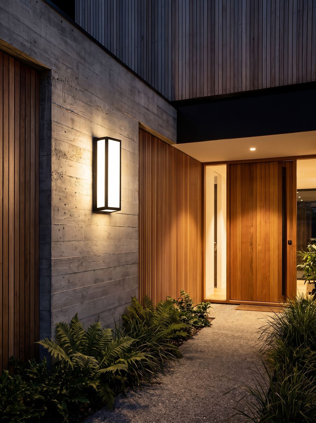 Contemporary Outdoor Wall Light image with text slot 3