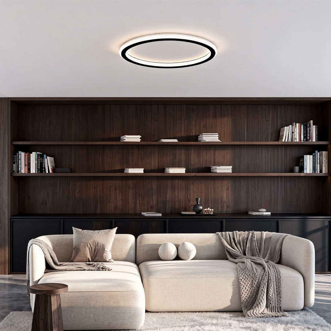 Slim Circle LED Flush Mount Ceiling Light