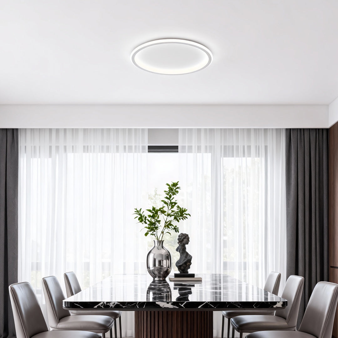 Slim Circle LED Flush Mount Ceiling Light