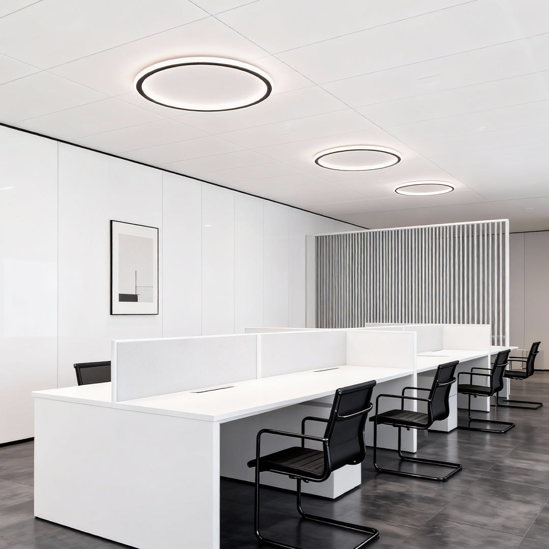Slim Circle LED Flush Mount Ceiling Light