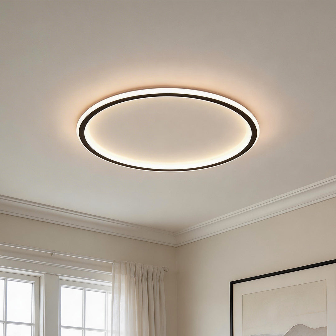 Slim Circle LED Flush Mount Ceiling Light