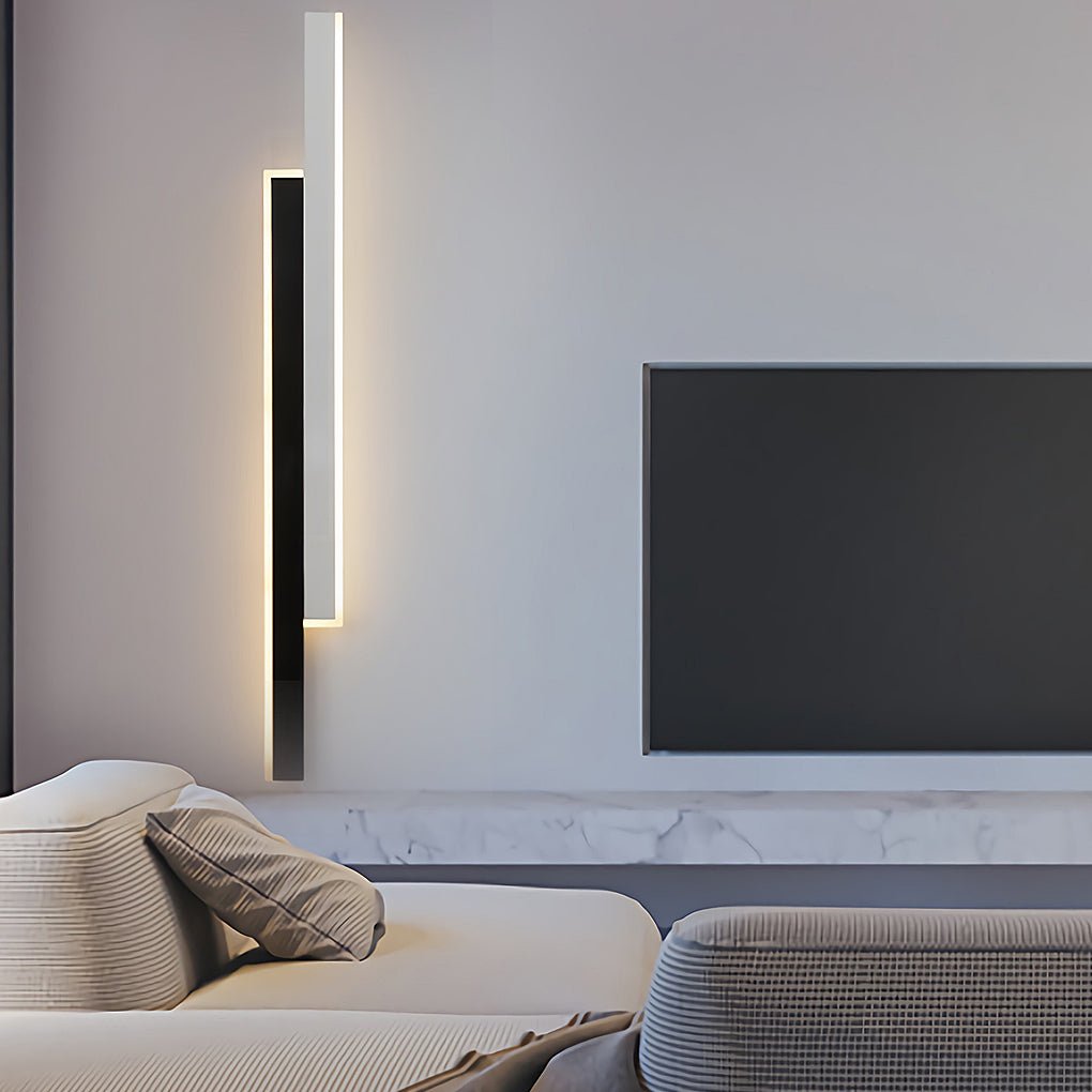 Nordic Dual Strip LED Linear Wall Light