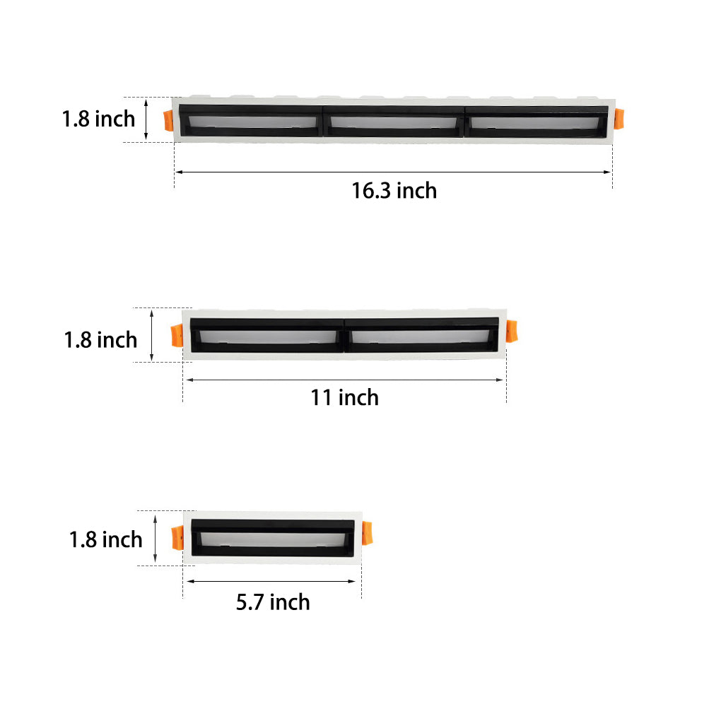 Recessed LED Linear Wall Washer
