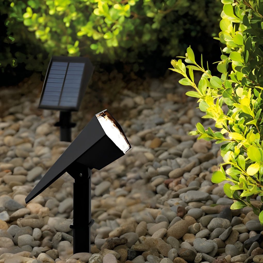 Adjustable Solar Spike Spotlight