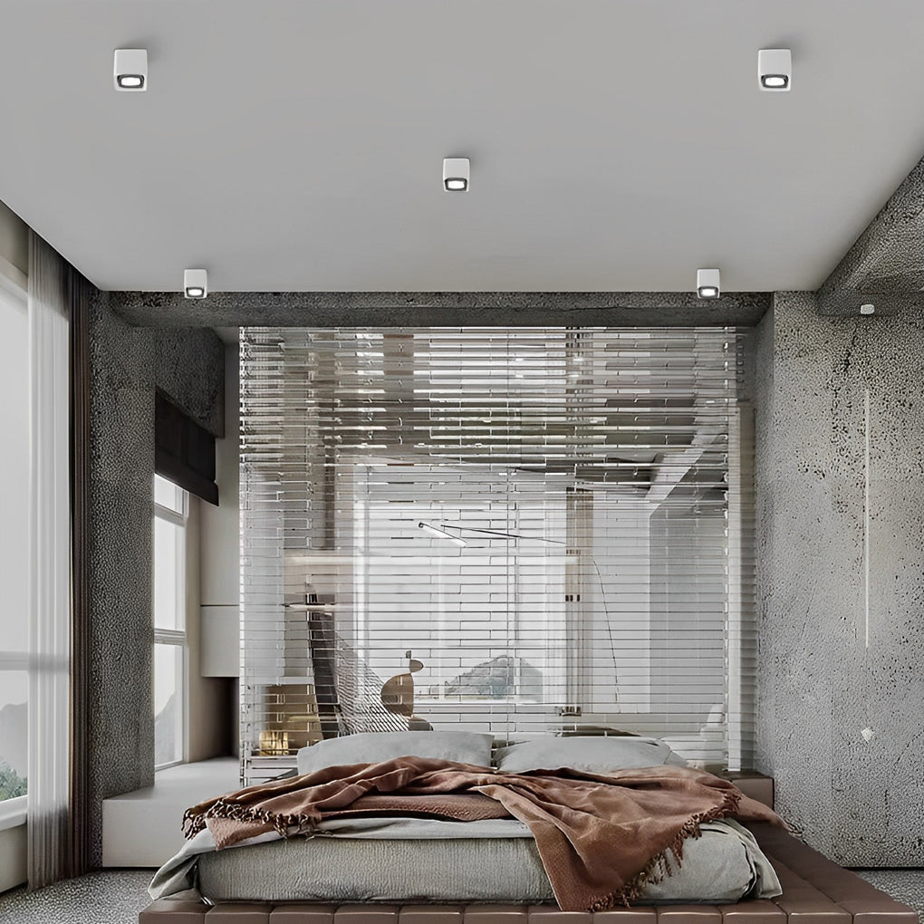 Square Adjustable LED Grille Spotlight