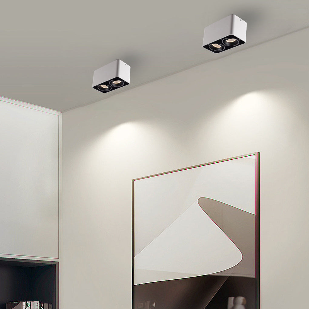 Square Adjustable LED Grille Spotlight