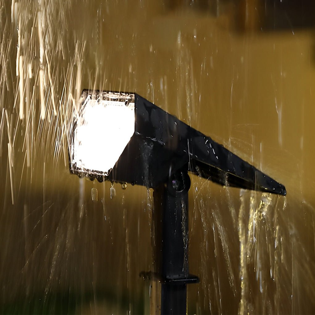 Adjustable Solar Spike Spotlight