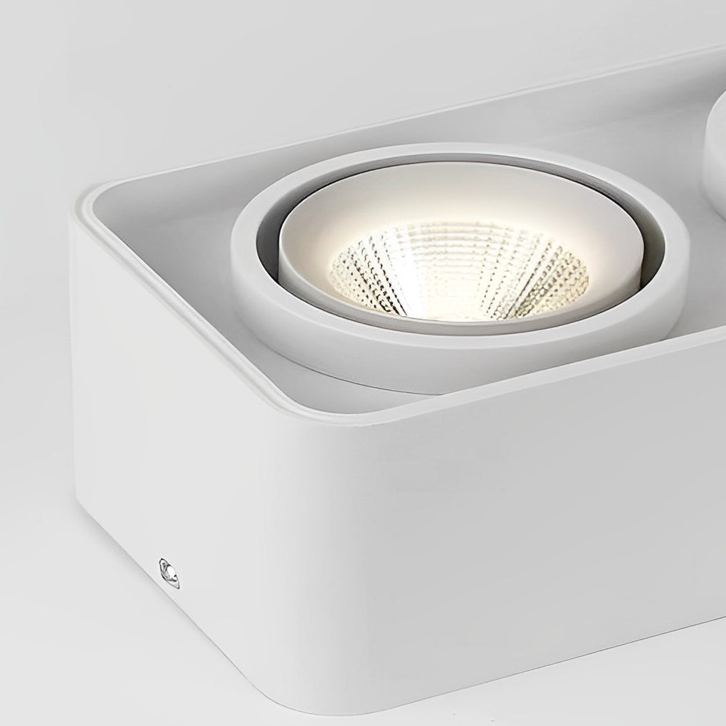 Square Adjustable LED Grille Spotlight