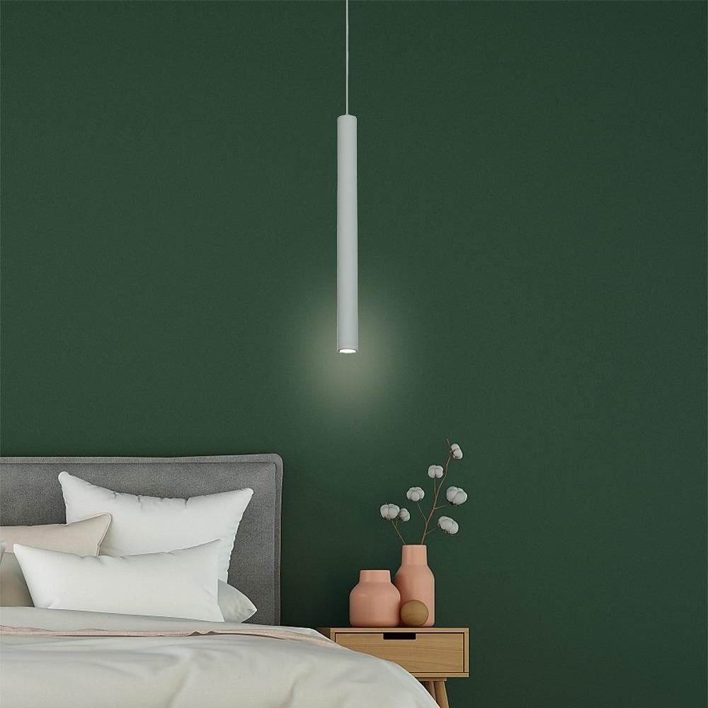 Slim Cylinder LED Pendant Light