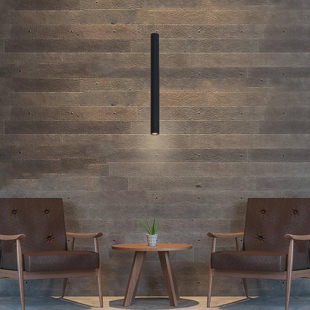 Slim Cylinder LED Pendant Light