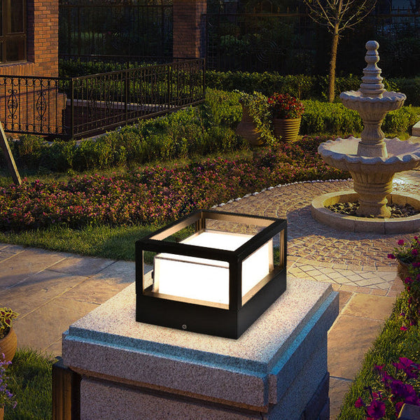 LED Landscape Path Light Cylinder Aluminum | Waterproof Outdoor Garden Light
