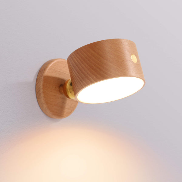 USB Rechargeable Wood Night Light