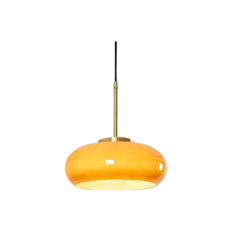 Rue Retro Glass Dome Ceiling Light
