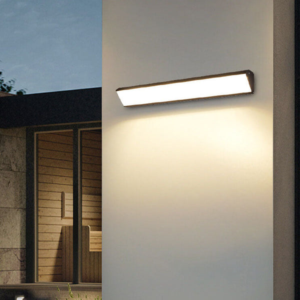 Long Bar Outdoor Wall Light