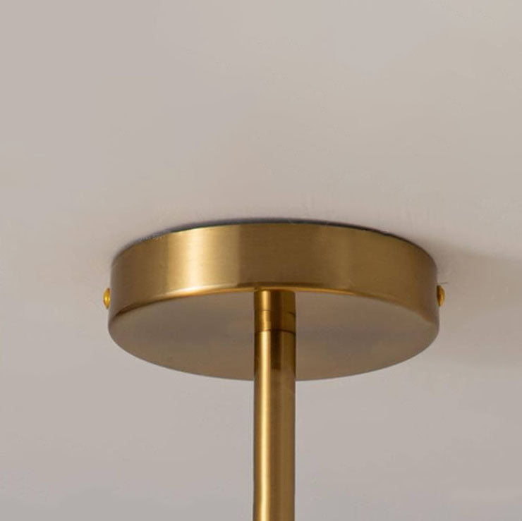 Rue Retro Glass Dome Ceiling Light