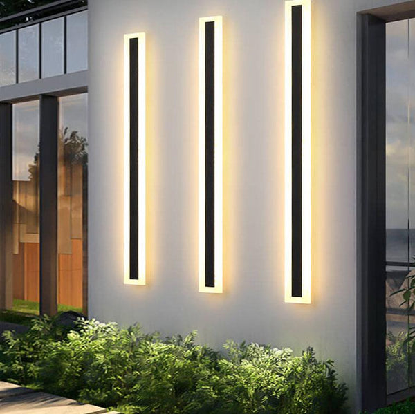 Slim Bar Outdoor Wall Light