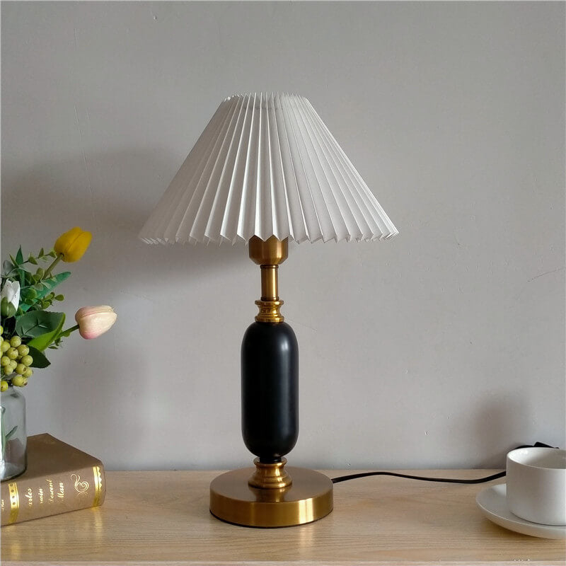 Margot Pleated Shade Table Lamp
