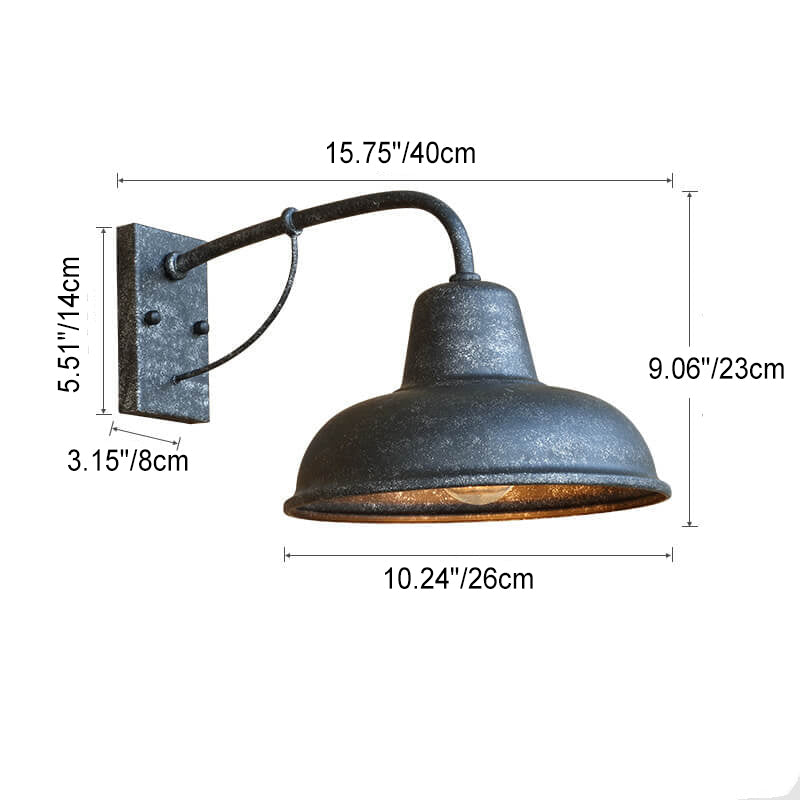 Hollis Barn Outdoor Wall Sconce