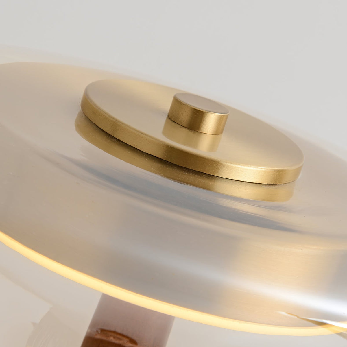 Veyra Modern Glass LED Table Lamp