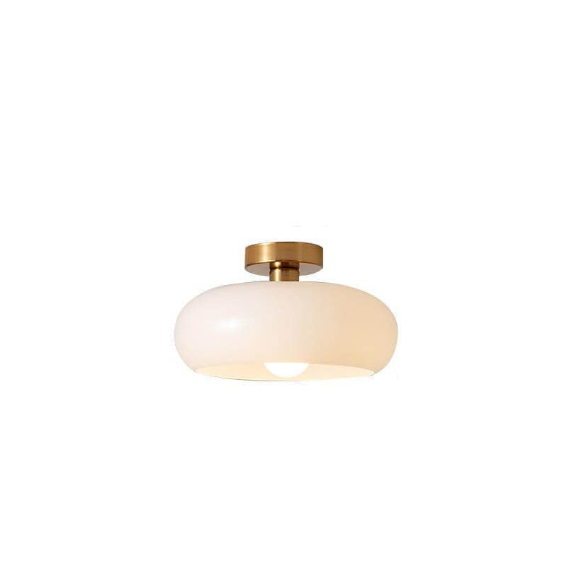 Rue Retro Glass Dome Ceiling Light