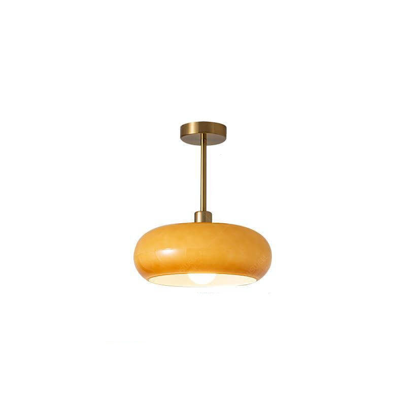 Rue Retro Glass Dome Ceiling Light