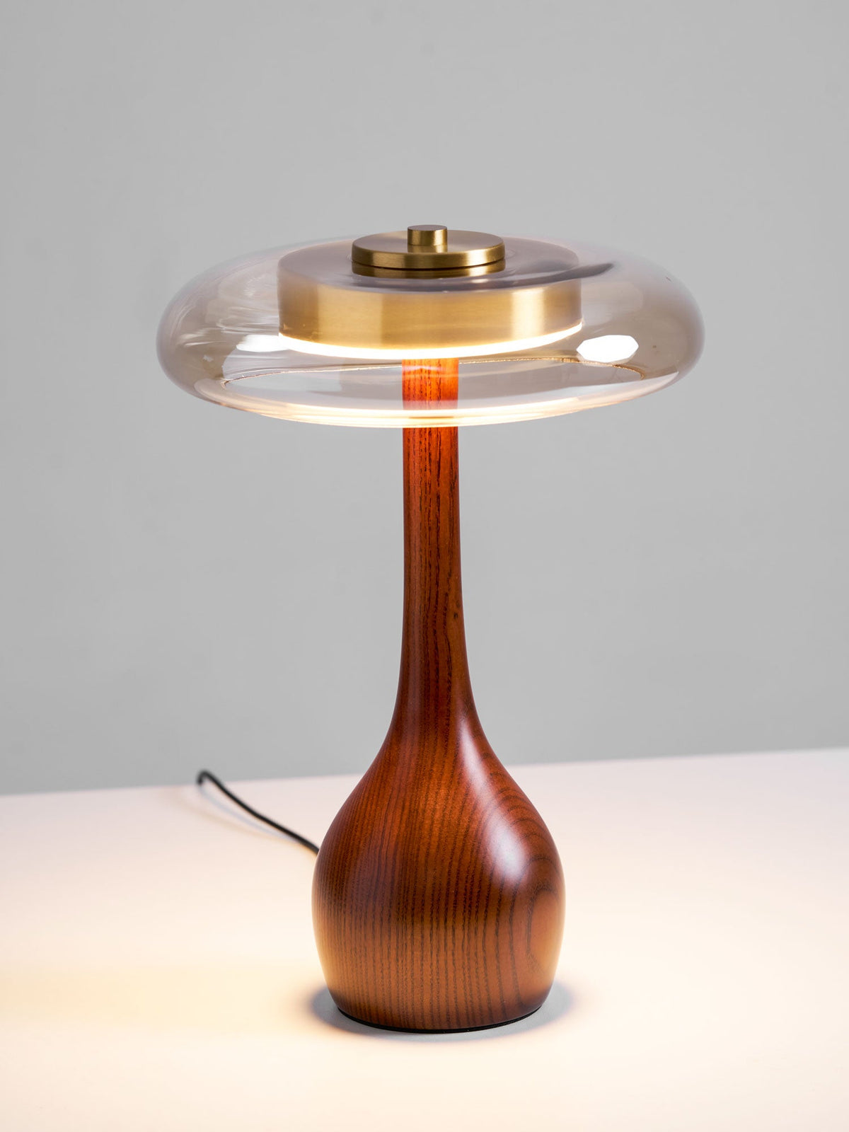 Veyra Modern Glass LED Table Lamp