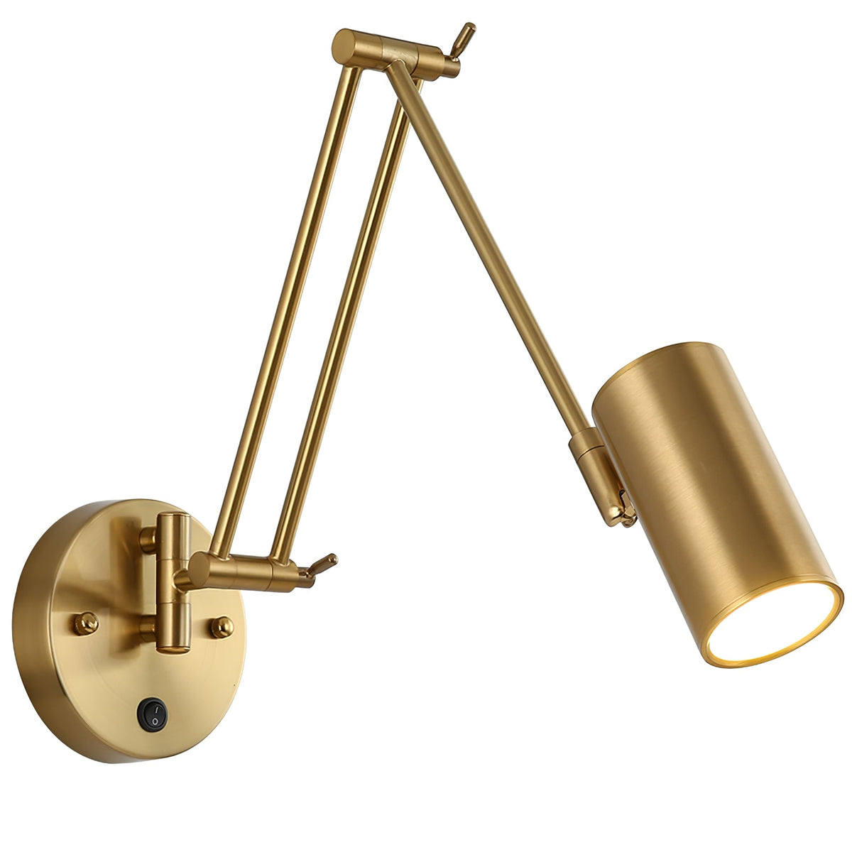 Swing Arm Industrial Wall Sconce