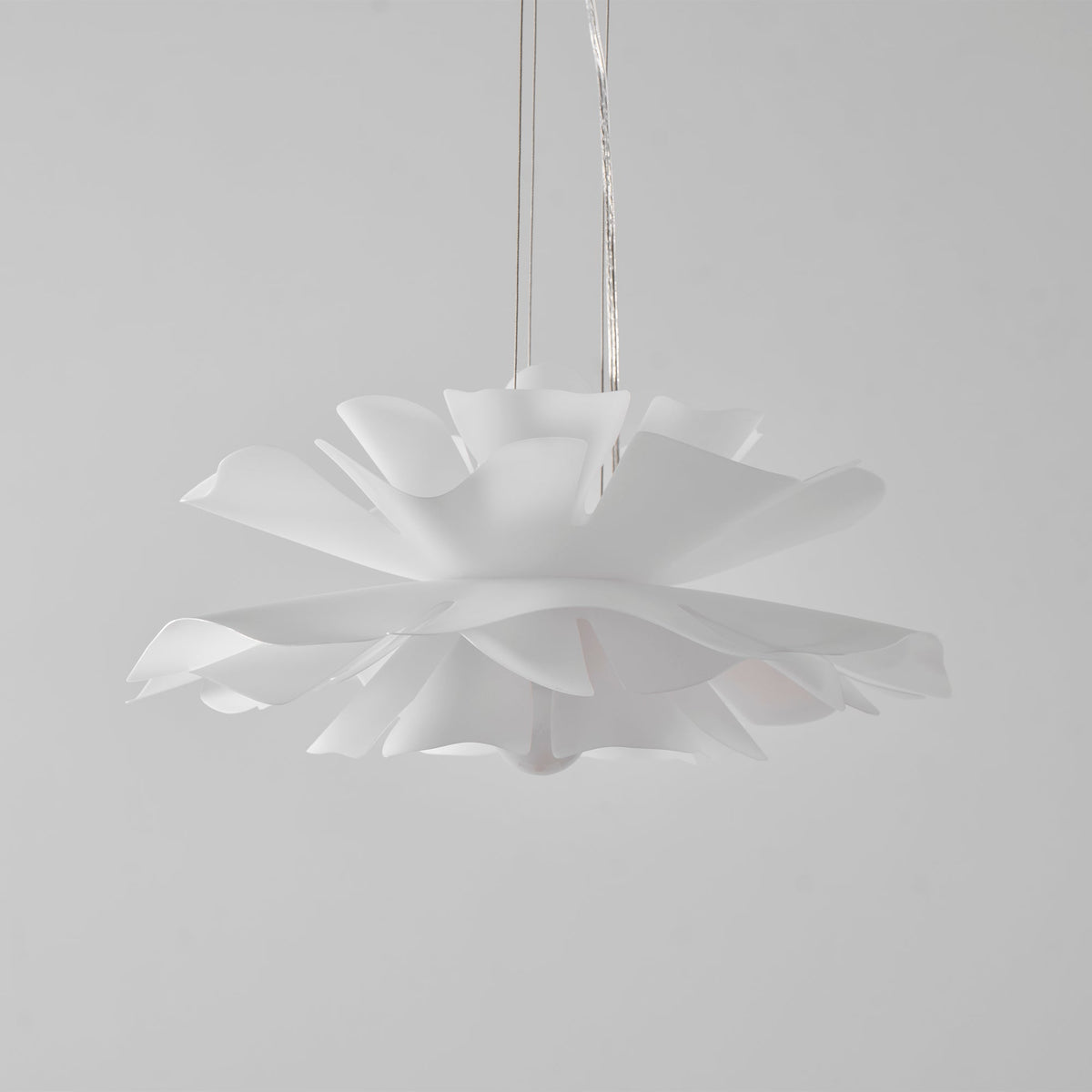 Lotus White Acrylic Pendant Light