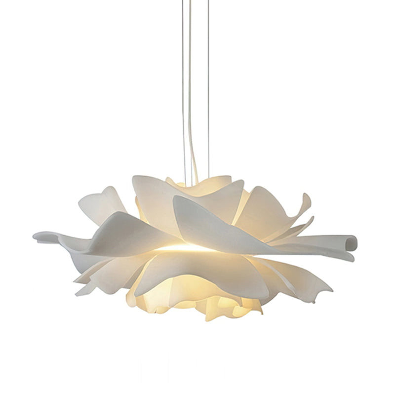 Lotus White Acrylic Pendant Light