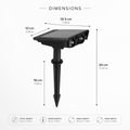 Solara Multi-Zoom Waterproof Solar LED Spotlight