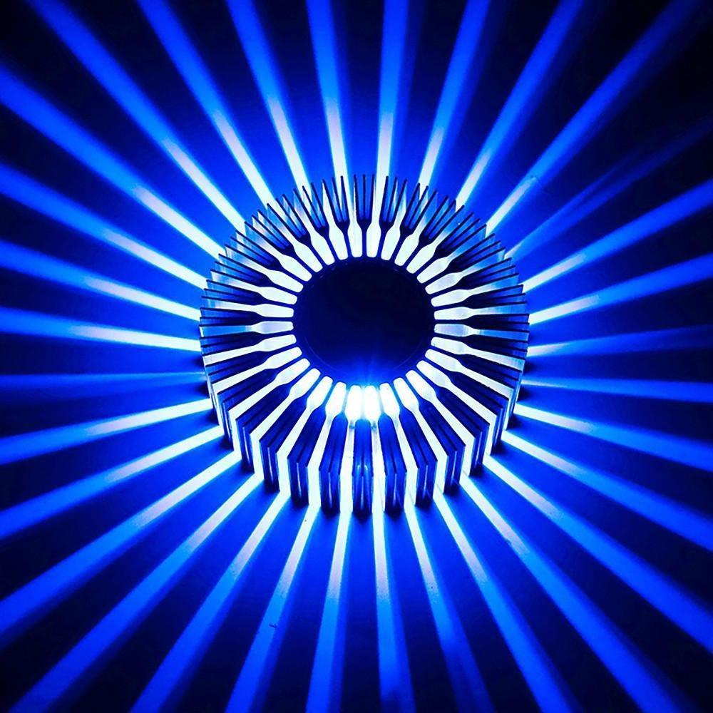 Sunburst LED Flush Mount Ceiling Light
